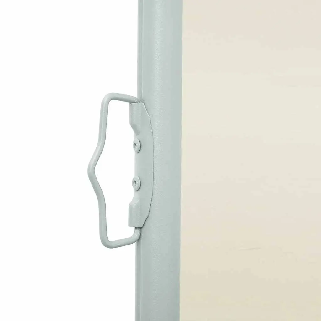Patio Screen Retractable Awning Cream 100x300cm Outdoor Privacy Shade