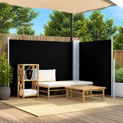 Friendly Black Retractable Side Awning for Your Space
