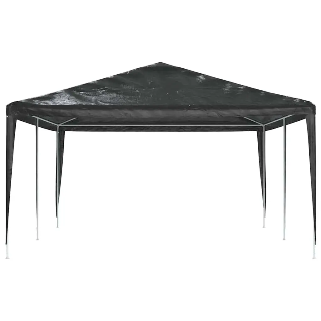 Outdoor Canopy Anthracite 4x6 m Party Tent Garden Shelter Portable Easy Assembly