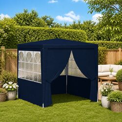 Friendly 2x2 m Party Tent – Blue Canopy for Your Gatherings