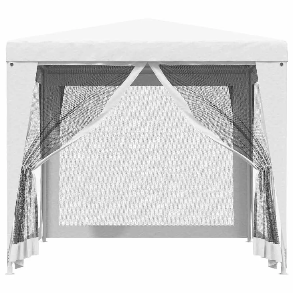 Party Tent Mesh Sidewalls 2.5x2.5m Outdoor Gazebo White