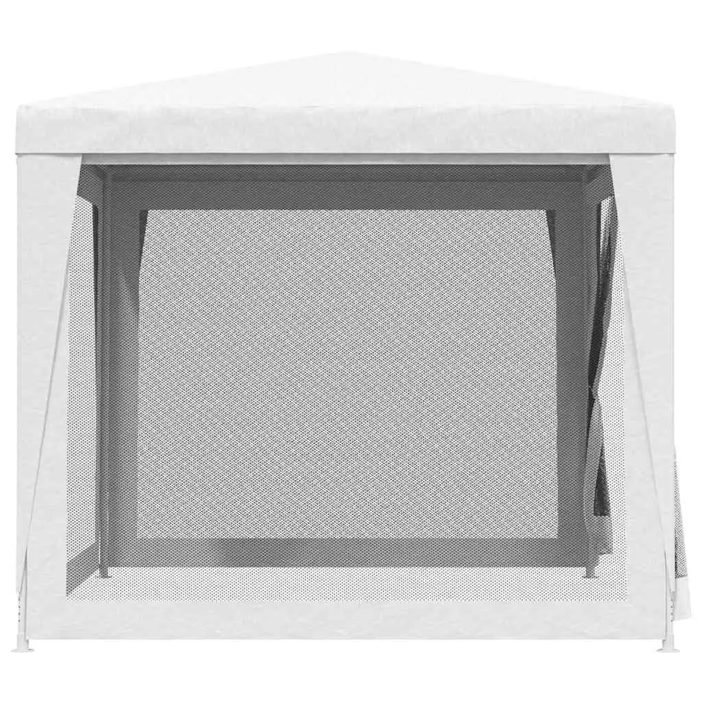 Party Tent Mesh Sidewalls 2.5x2.5m Outdoor Gazebo White