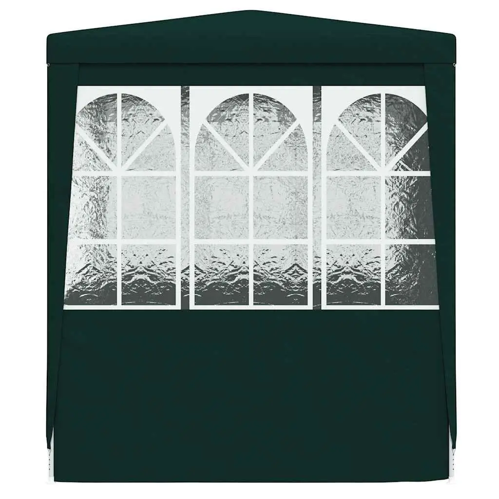 Party Tent Green Outdoor Canopy 2x2m with Side Walls Door Windows