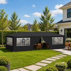 Your 4x9 m Anthracite Party Tent for Events