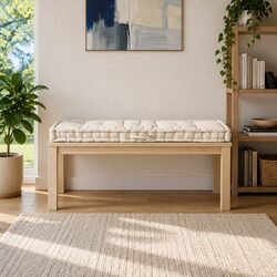 Beige Pallet Cushion: Comfort for Your Indoor & Outdoor Space