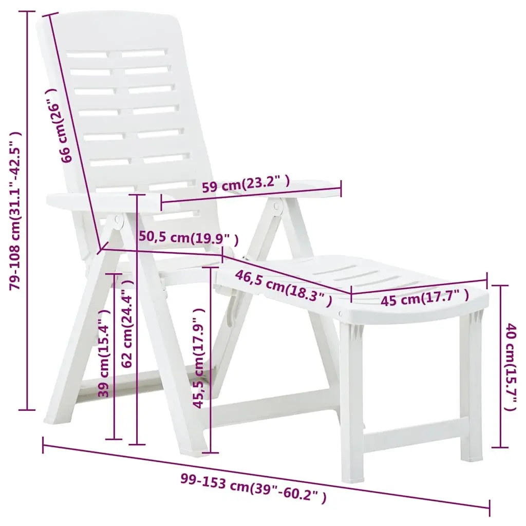 Folding Sun Lounger for Outdoor Comfort
