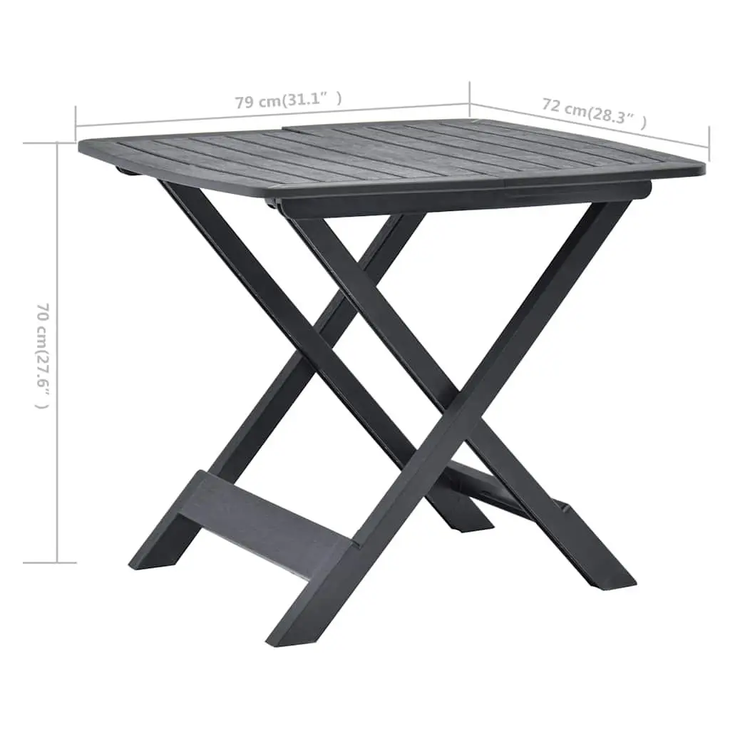 Folding Garden Table