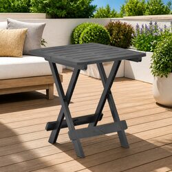 Enhance Your Outdoor Space with a Portable Anthracite Garden Table