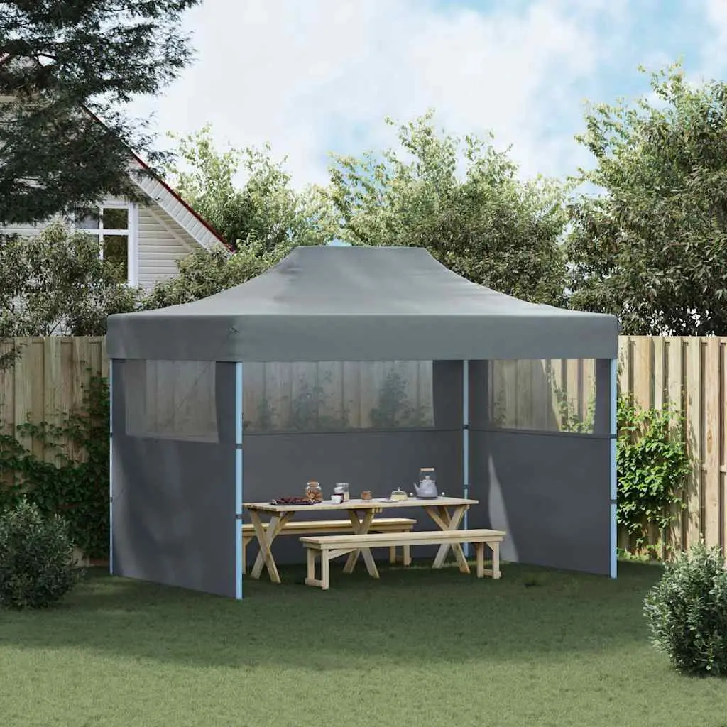 Folding Party Tent UV and Water Resistant 3x4m with 3 Sidewalls