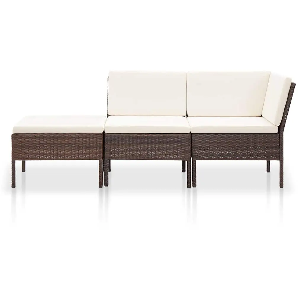 3 Piece Outdoor Lounge Set
