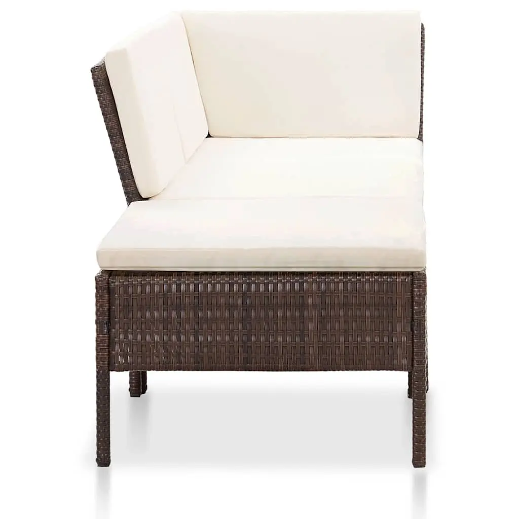 3 Piece Outdoor Lounge Set