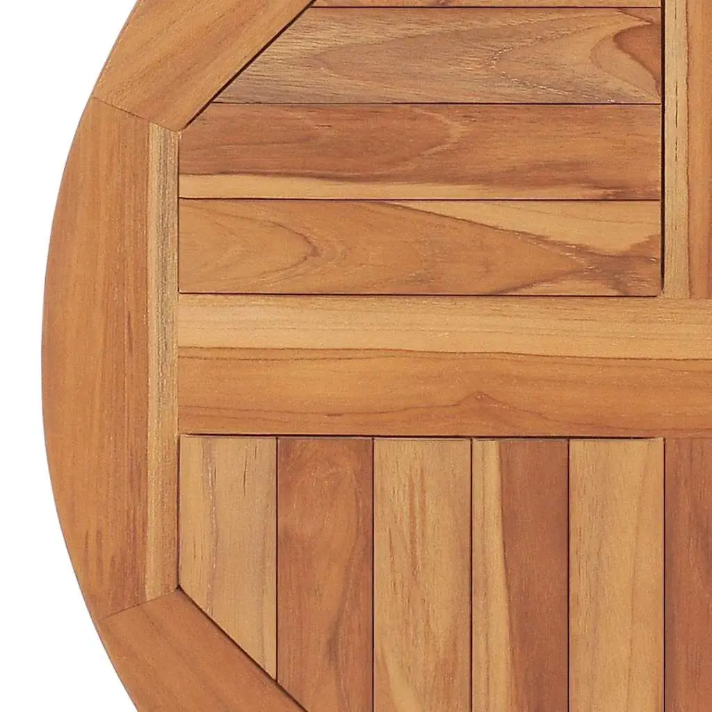 60cm Round Teak Wood Table Top