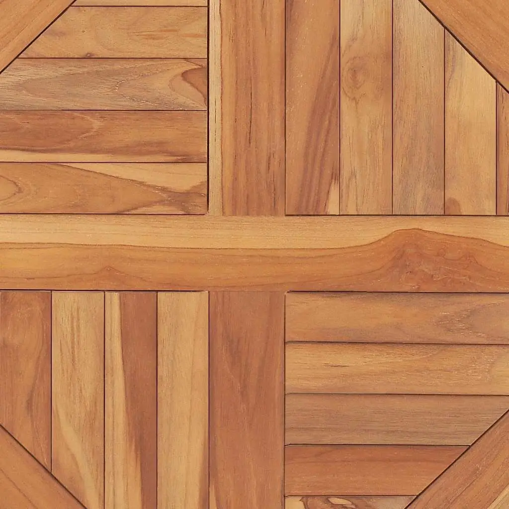 60cm Round Teak Wood Table Top