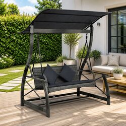 Enjoy Your Outdoor Time with a 3-Seater Swing Bench