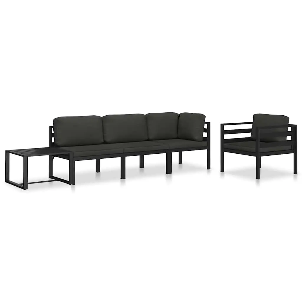 Outdoor Coffee Table Modular Lightweight Anthracite