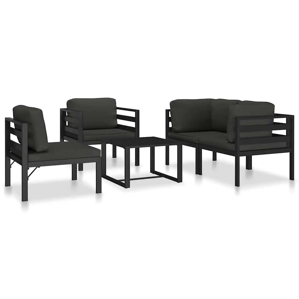 Outdoor Coffee Table Modular Lightweight Anthracite