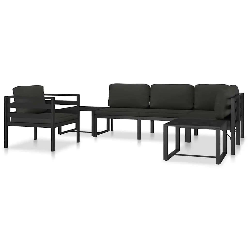 Outdoor Coffee Table Modular Lightweight Anthracite