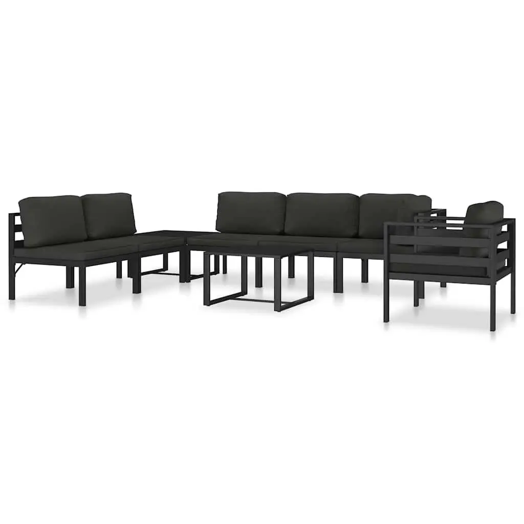 Outdoor Coffee Table Modular Lightweight Anthracite