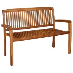Friendly Teak Wood Garden Bench for Your Outdoor Oasis