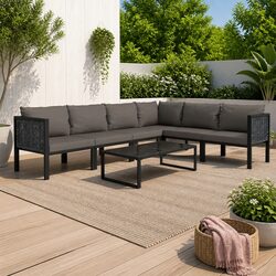 You’ll Love This 7-Piece Modular Outdoor Lounge Set