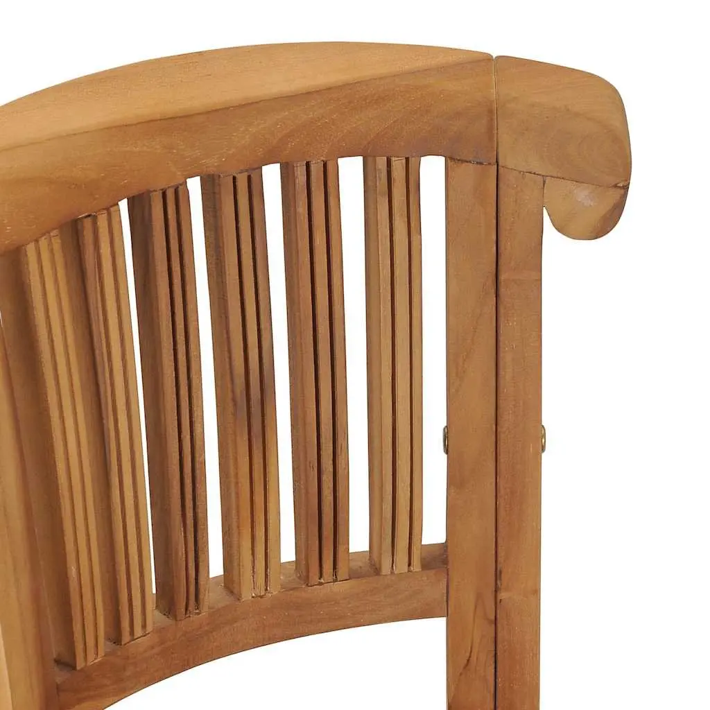 Solid Teak Bar Stool for Indoor and Outdoor