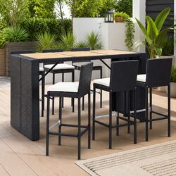 Your Perfect 7 Piece Outdoor Bar Set Awaits