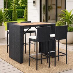 Your 5 Piece Outdoor Bar Set for Garden Fun