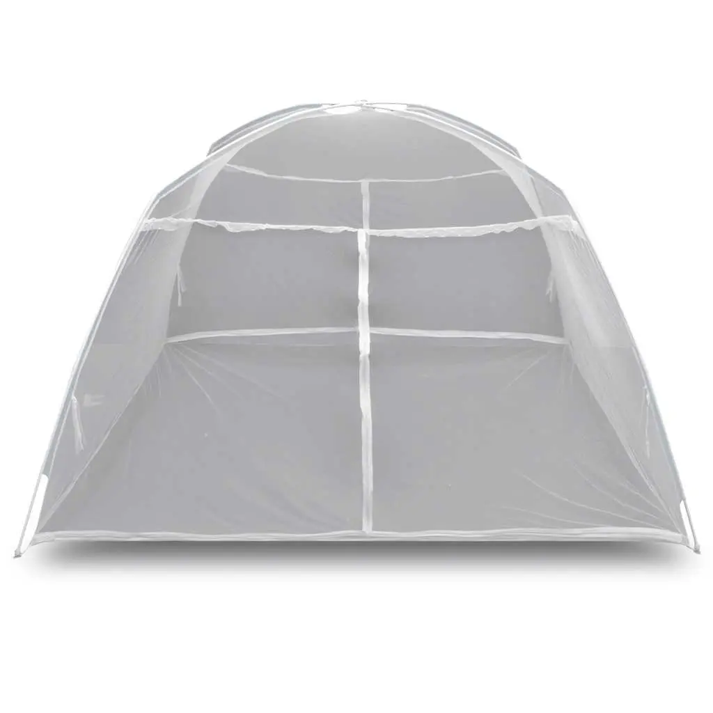 Mosquito Net Mongolian Yurt 2 Door Indoor Outdoor Camping Insect Screen White