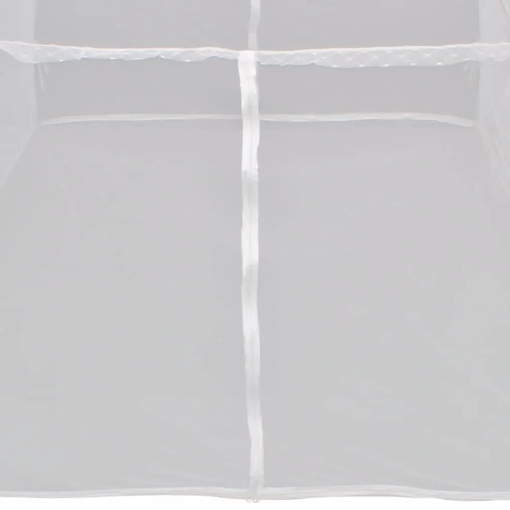 Mosquito Net Mongolian Yurt 2 Door Indoor Outdoor Camping Insect Screen White