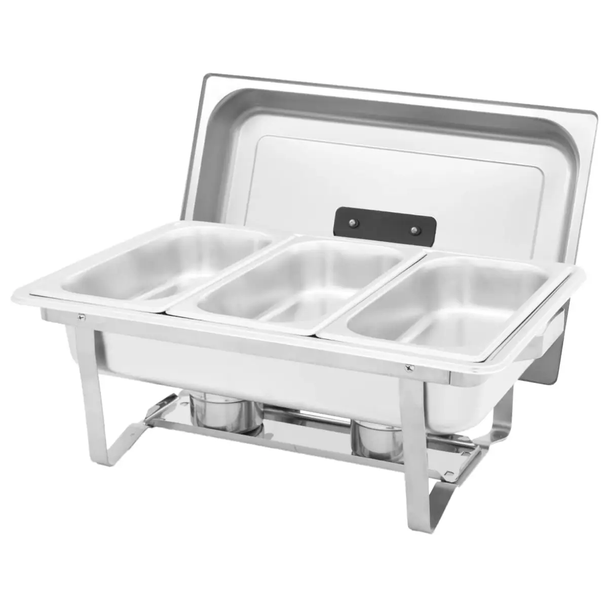 Chafing Dish Set 3 Piece Stainless Steel Food Warmer Gastronorm Catering