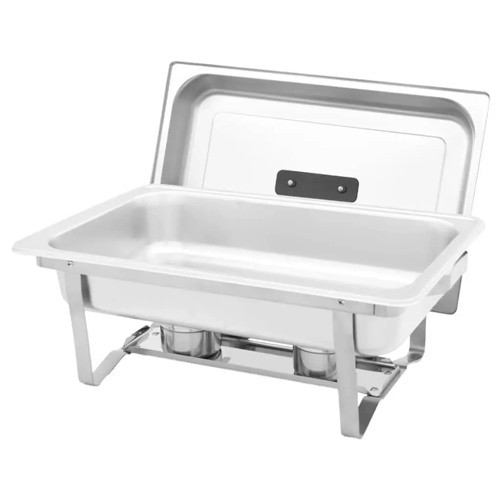 Chafing Dish Set Stainless Steel Food Warmer 4 Piece