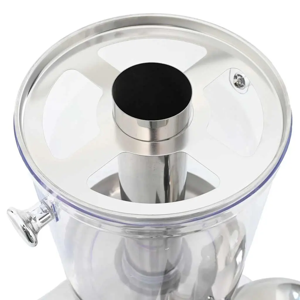 Double Beverage Dispenser Dual Containers 2 x 8L Stainless Steel Taps