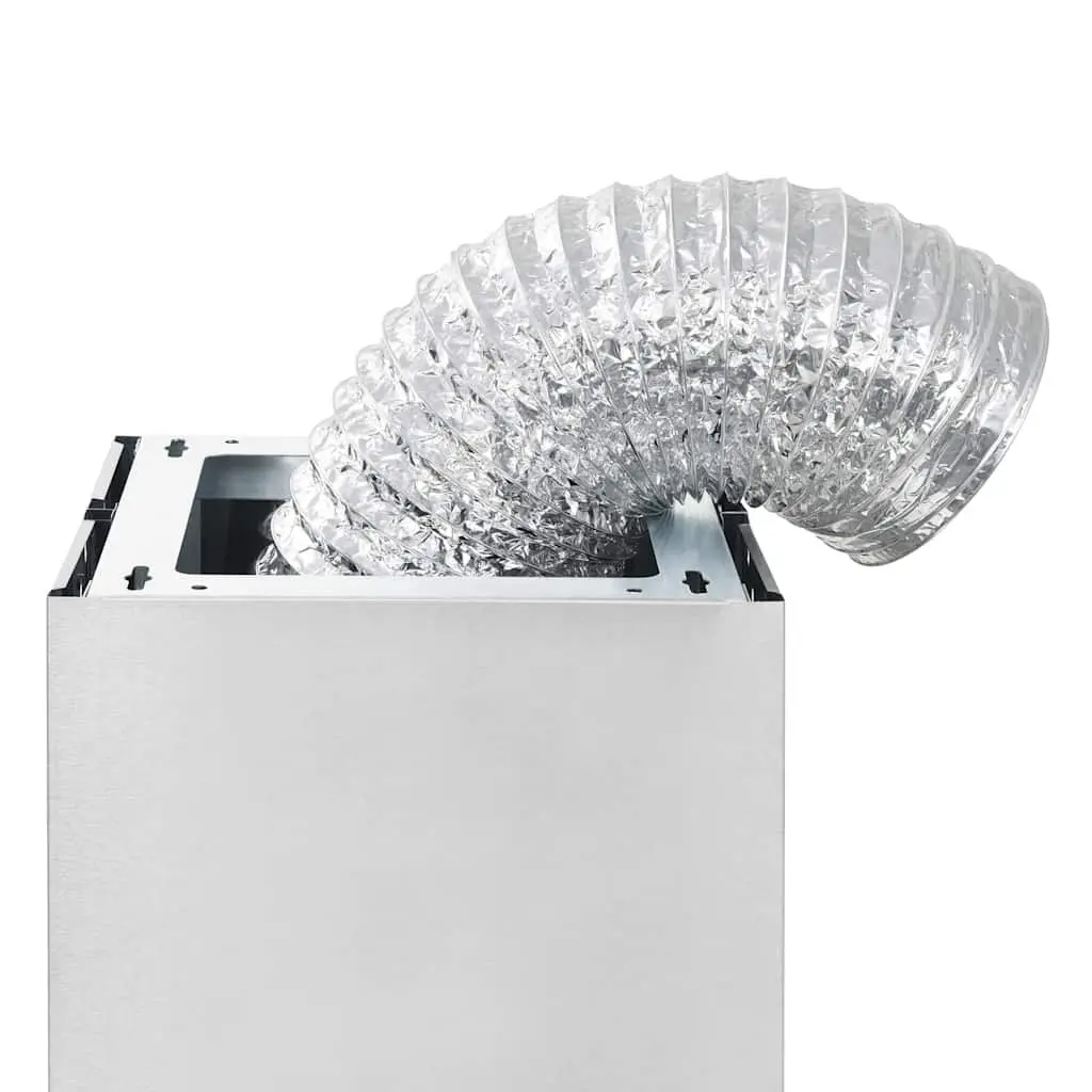 Island Range Hood Touch Sensor LCD Display Stainless Steel 756 m³/h