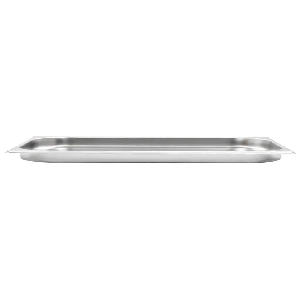 Gastronorm Containers 4 pcs GN 1/1 20 mm Steam Table Pans Kitchen