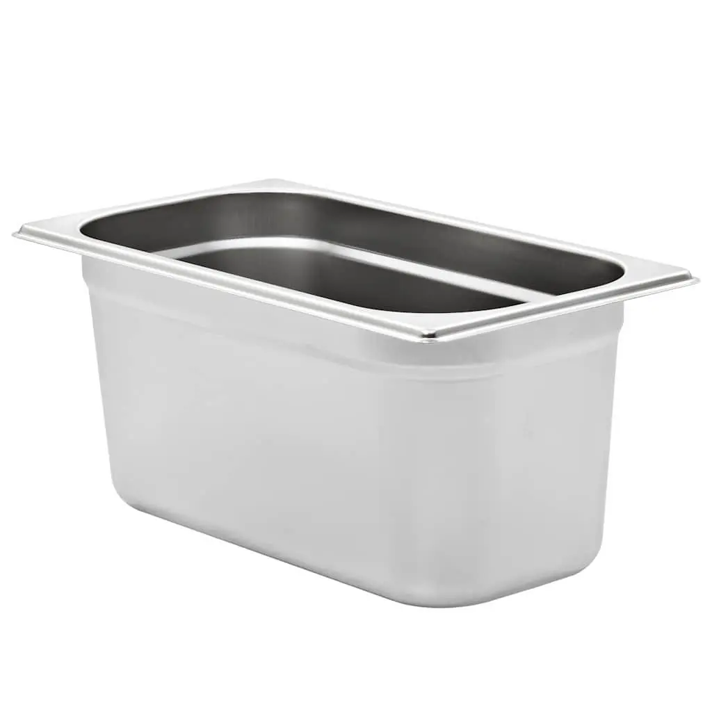 Gastronorm Containers Stackable GN 1/3 150 mm Steam Table Pans