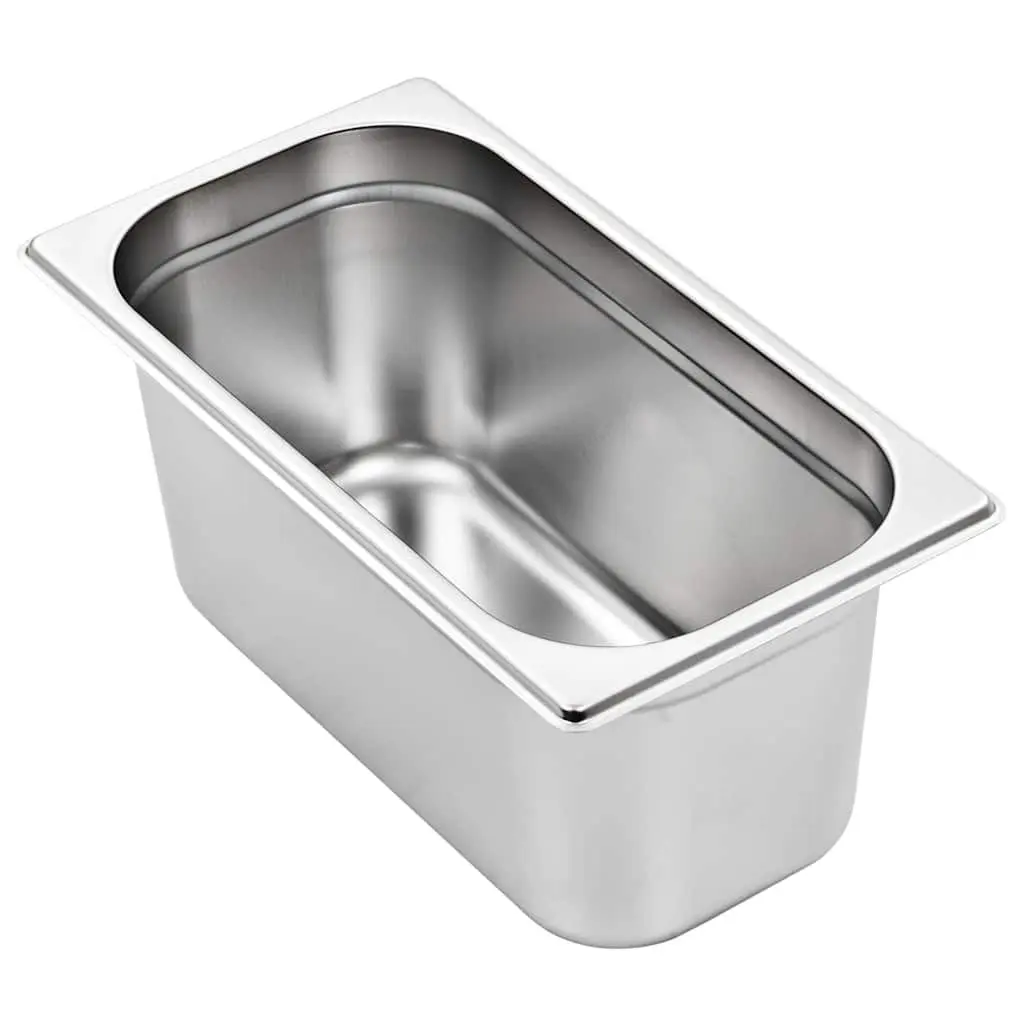 Gastronorm Containers Stackable GN 1/3 150 mm Steam Table Pans