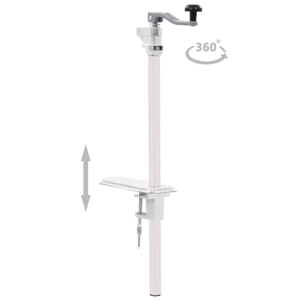 Can Opener Aluminum Stainless Steel 70 cm Mounted Tabletop Kitchen Tool