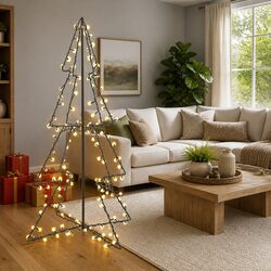 Create a Festive Space with a Christmas Cone Tree