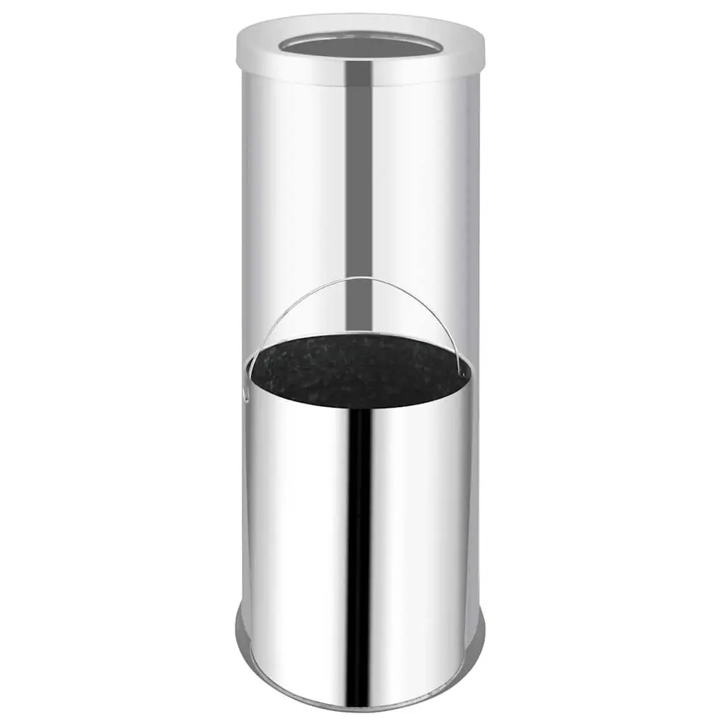 32L Stainless Steel Waste Bin