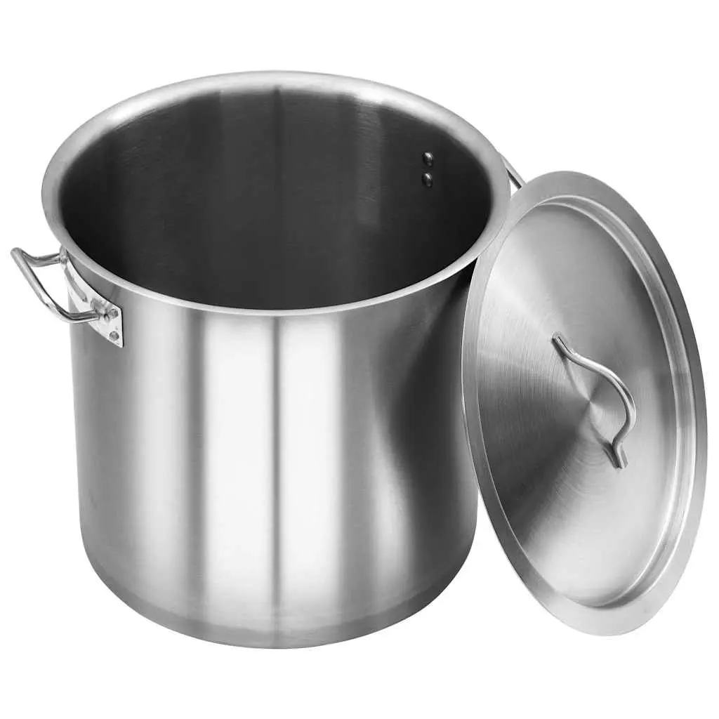 Stock Pot Stainless Steel Large 35L