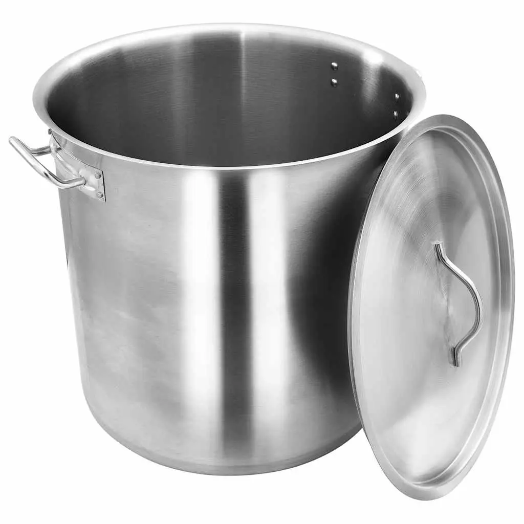 Stock Pot Stainless Steel Large Capacity 50L