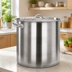 Stock Pot 98L 50x50cm Stainless Steel Catering Professional Kitchen Large