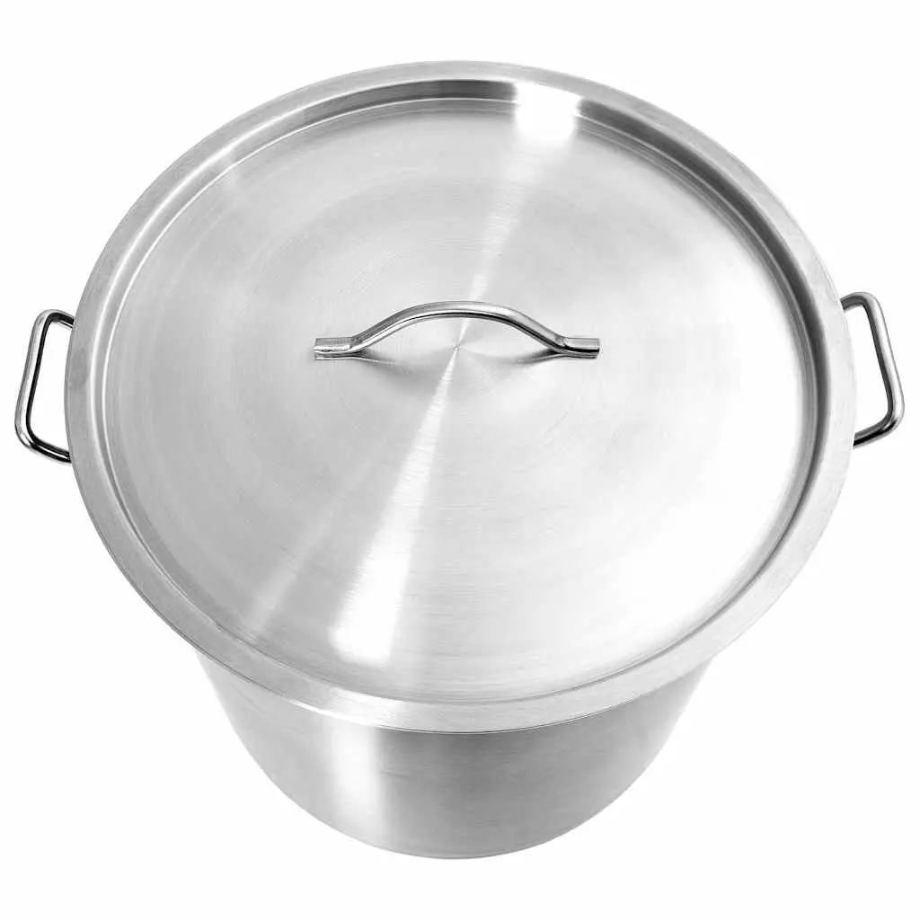 Stock Pot Large Capacity Stainless Steel 50x50cm