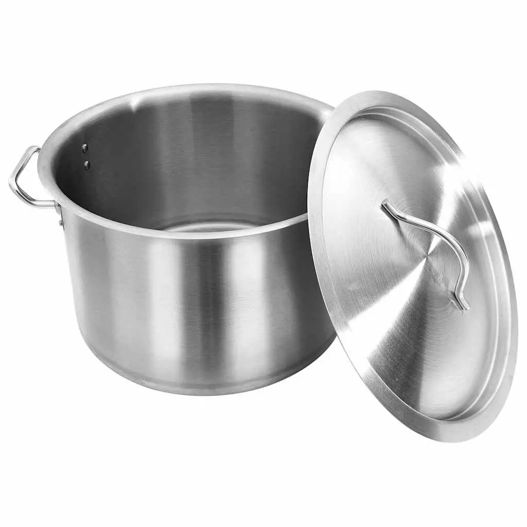 Stock Pot Large Capacity Stainless Steel 32L