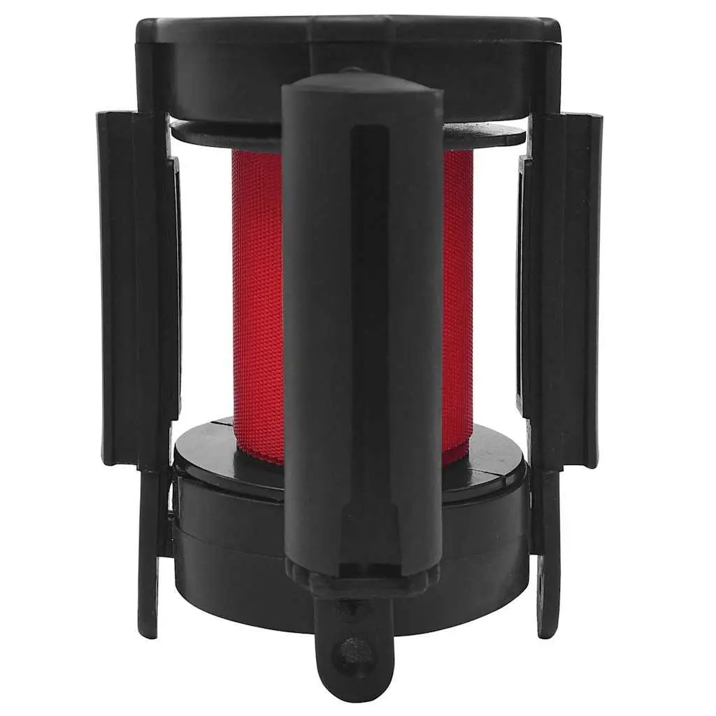 Retractable Belt Barrier Red 200cm Queue Control Stanchion System