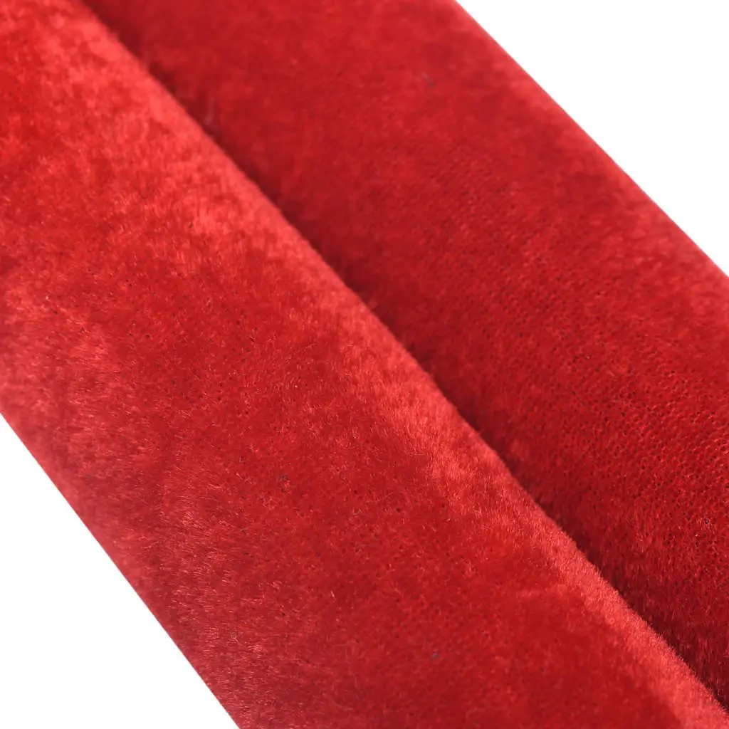 Velvet Stanchion Rope Red Crush-Resistant Foam Core 6 Feet