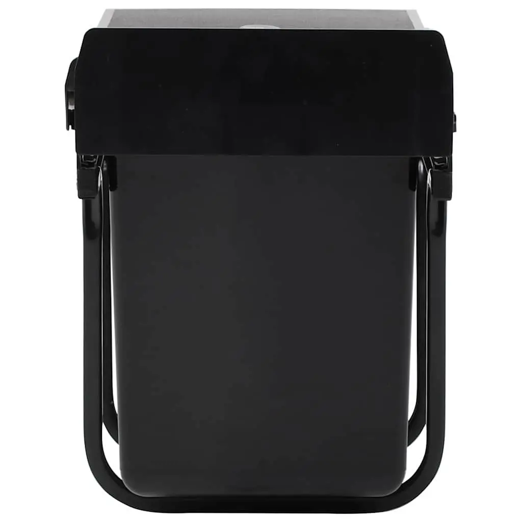 20L Black Kitchen Waste Bin