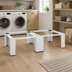 Friendly Double Pedestal Stand for Your Laundry Room