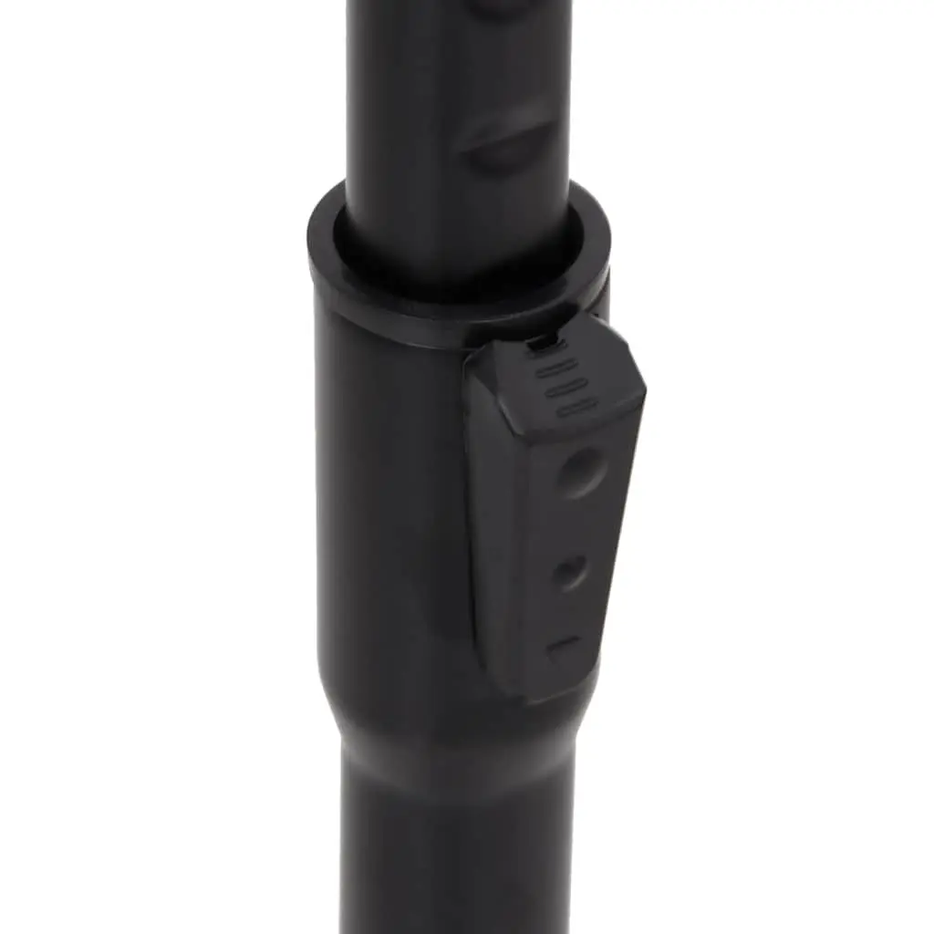 A4 Pedestal Poster Stand Adjustable Rotatable Black Aluminium Alloy
