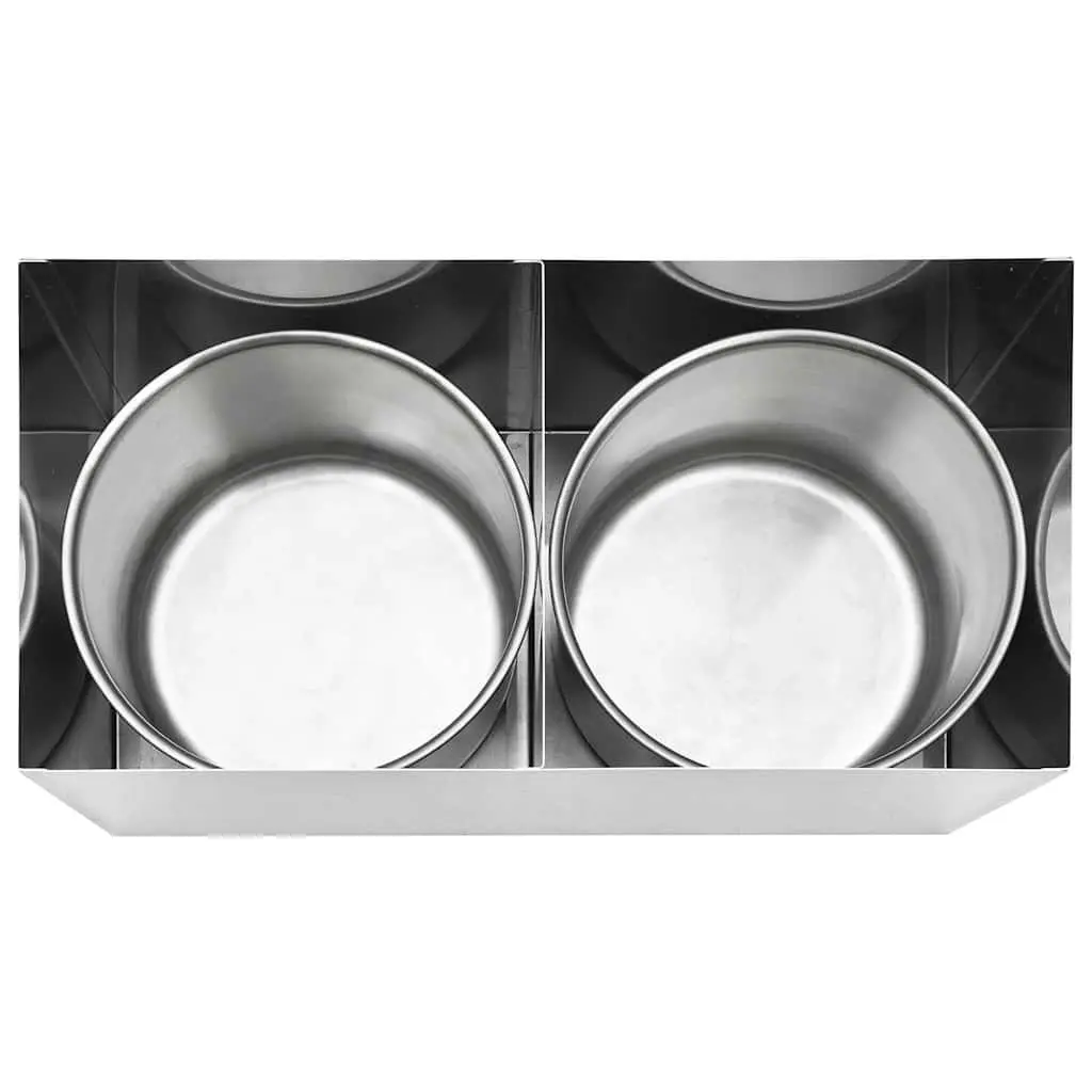 Sauce Dispenser Stainless Steel Pump Condiment Buffet Server 2 x 3.5L Kitchen